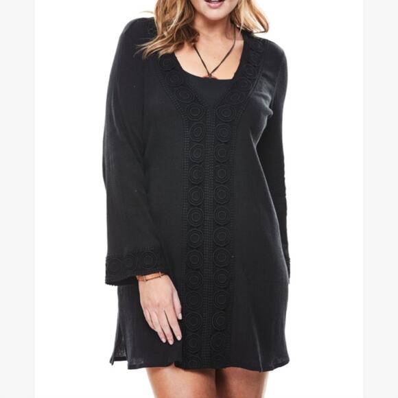 Swimsuits for all gauze crochet swim cover up - Picture 1 of 7